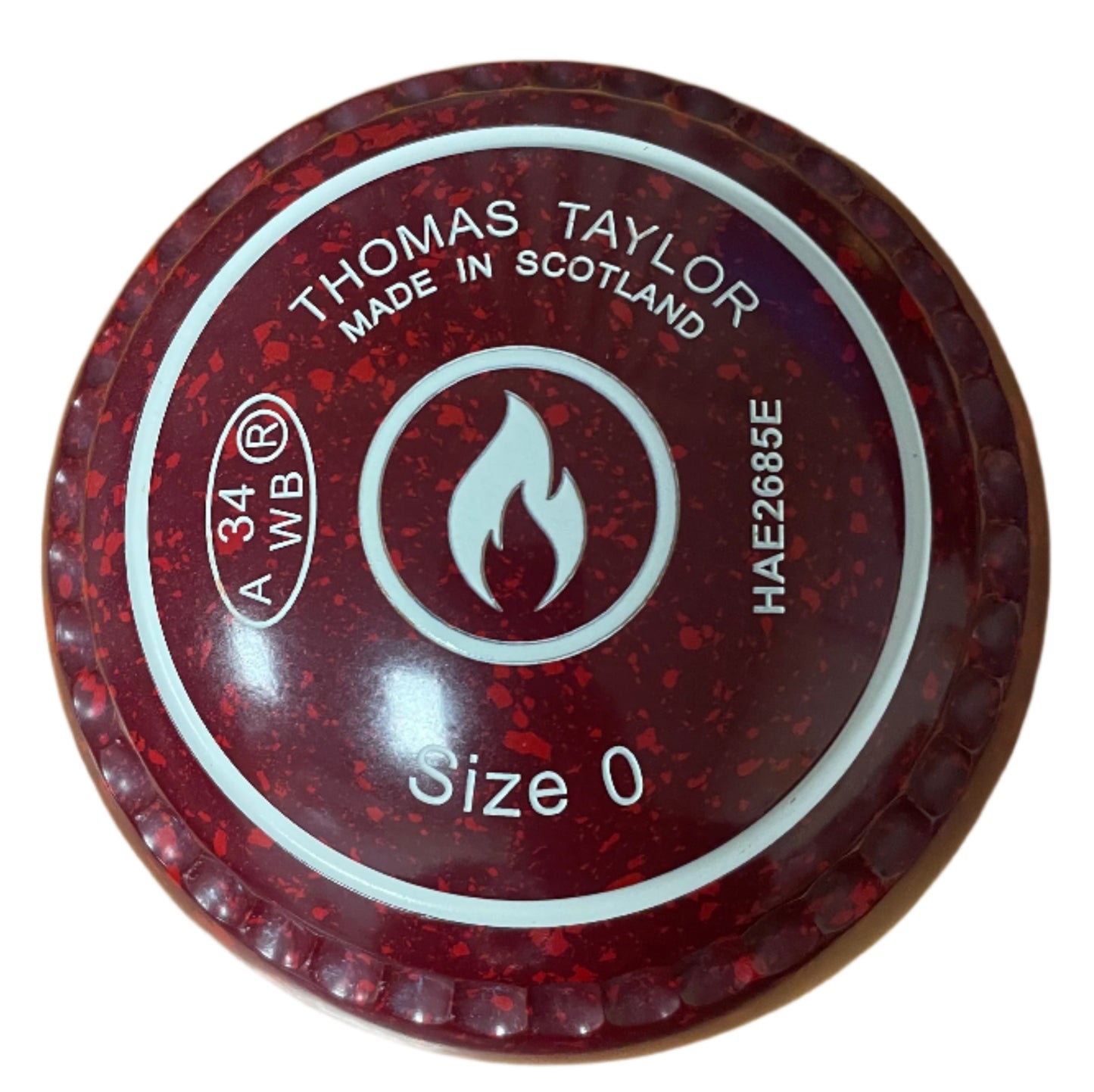 Taylor Ace 0H Maroon Red Flame Emblem Xtreme Grip (R.S)