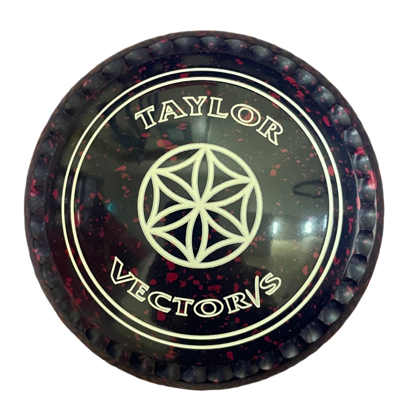 Taylor Vector Vs 0H Dark Blue Magenta Geometric Webb Emblem Xtreme Grip