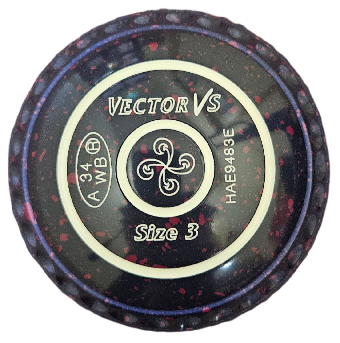 Taylor Vector VS 3H Dark Blue Magenta Geometric Emblem