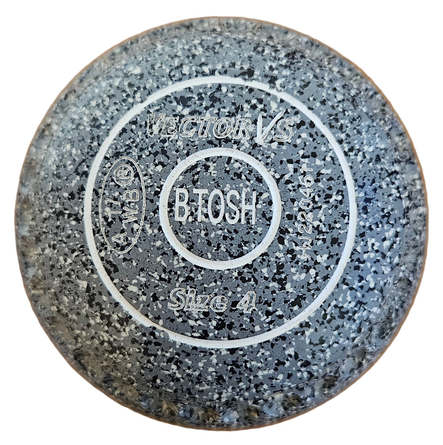Taylor Vector Vs 4H Grey Personal Emblem WB17 FRONT