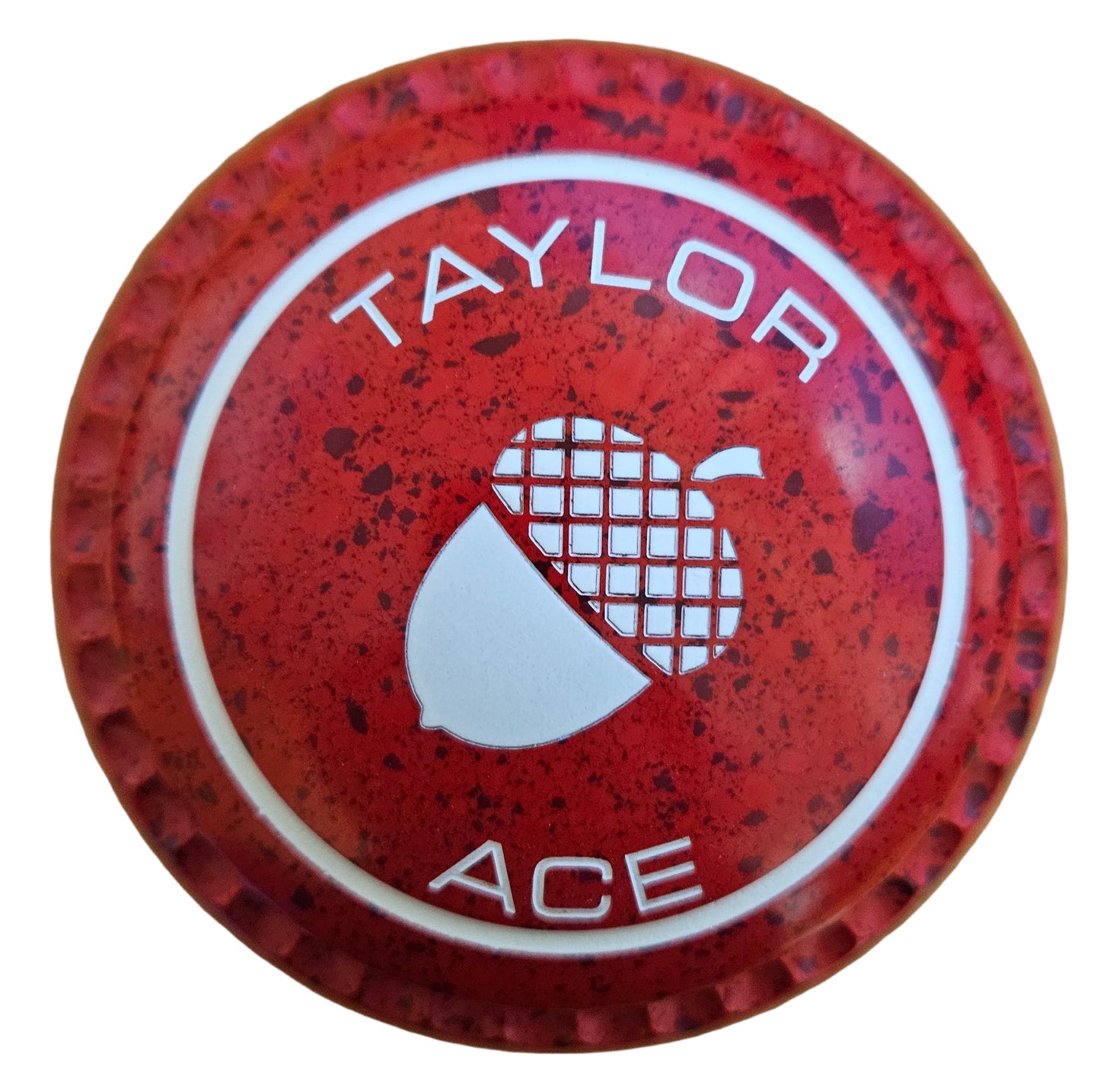 Taylor Ace 2H 50/50 Cherry Red/Blue Blue Acorn Emblem Xtreme Grip BACK