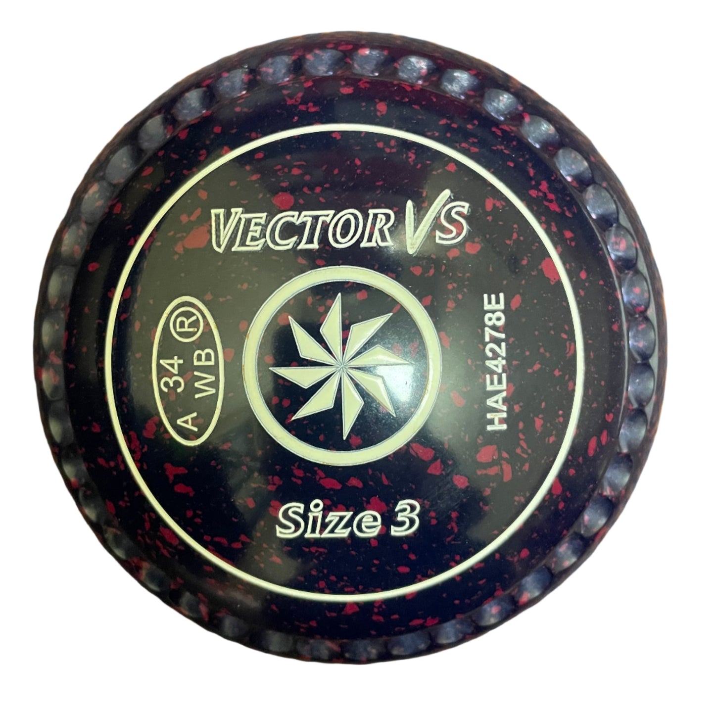 Taylor Vector Vs 3H Dark Blue Magenta Geometric Emblem Xtreme Grip Front