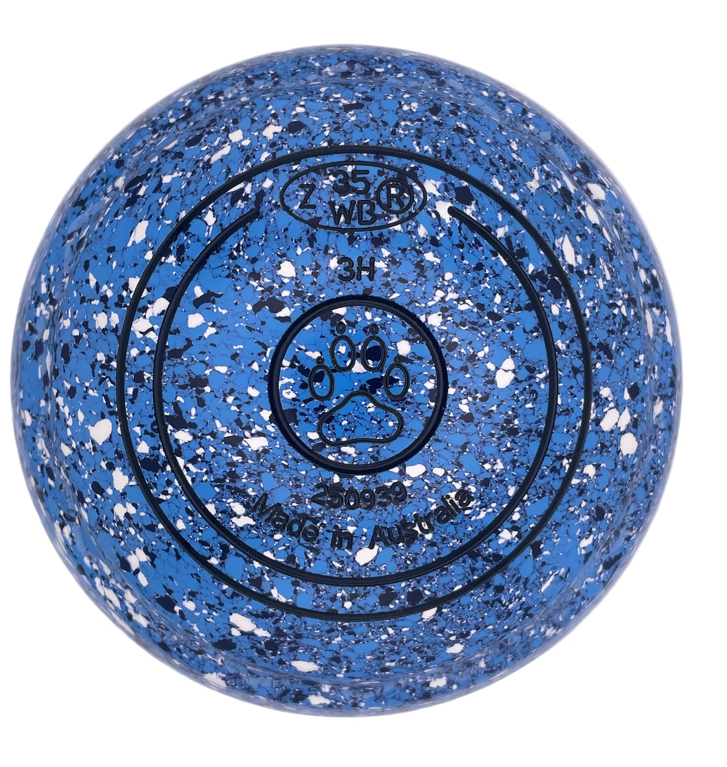 Aero Quantum 3H Speckled Sharks Z-Scoop Paw Print Emblem Back