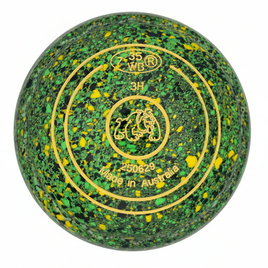 Aero Quantum 3H Speckled Jungle Z-Scoop Bulldog Emblem Back