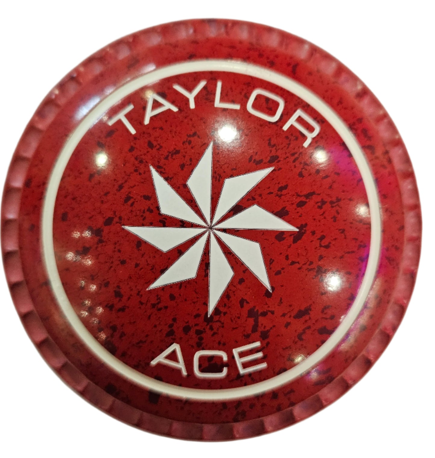 Taylor Ace 4H Cherry Red Pinwheel Emblem Xtreme Grip (D)