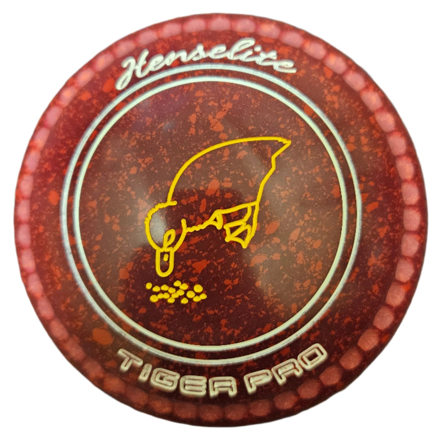 Henselite Tiger Pro 2H Ruby Rich Duck Emblem REAR