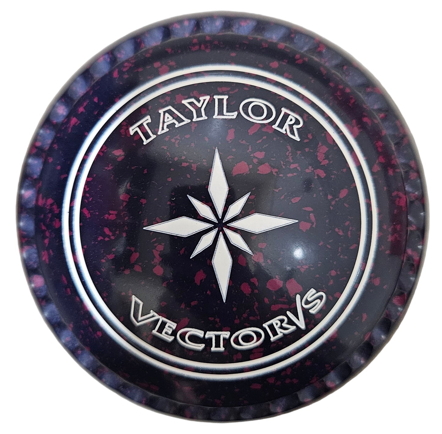 Taylor Vector Vs 4H Dark Blue Magenta Star Emblem Xtreme Grip