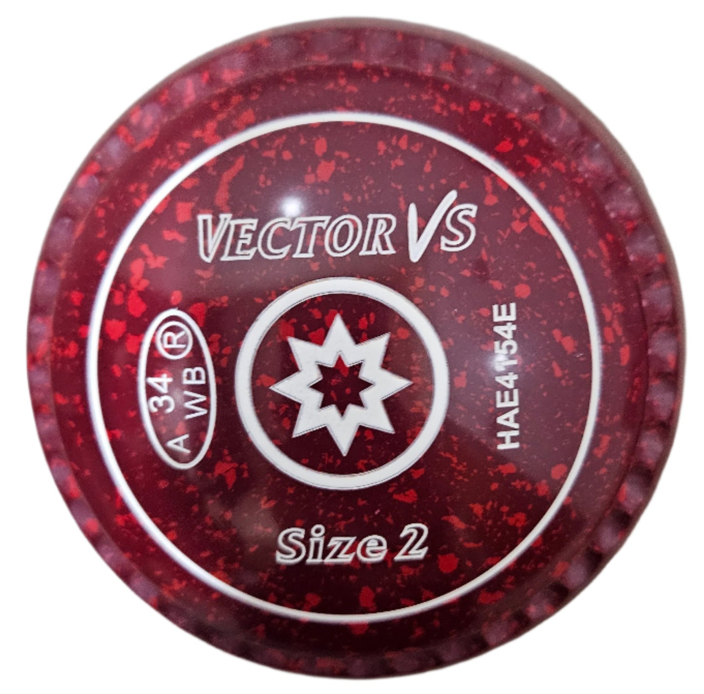 Taylor Vector Vs 2H Maroon Red Star Emblem Xtreme Grip FRONT