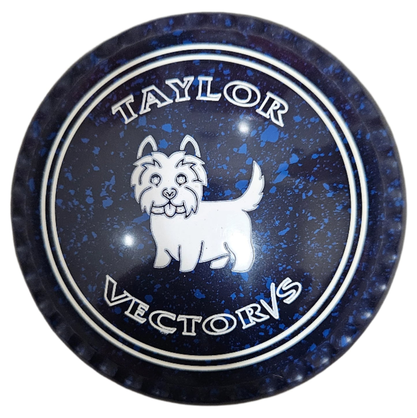 Taylor Vector Vs 0H Blue Blue Westie Dog Emblem Xtreme Grip REAR