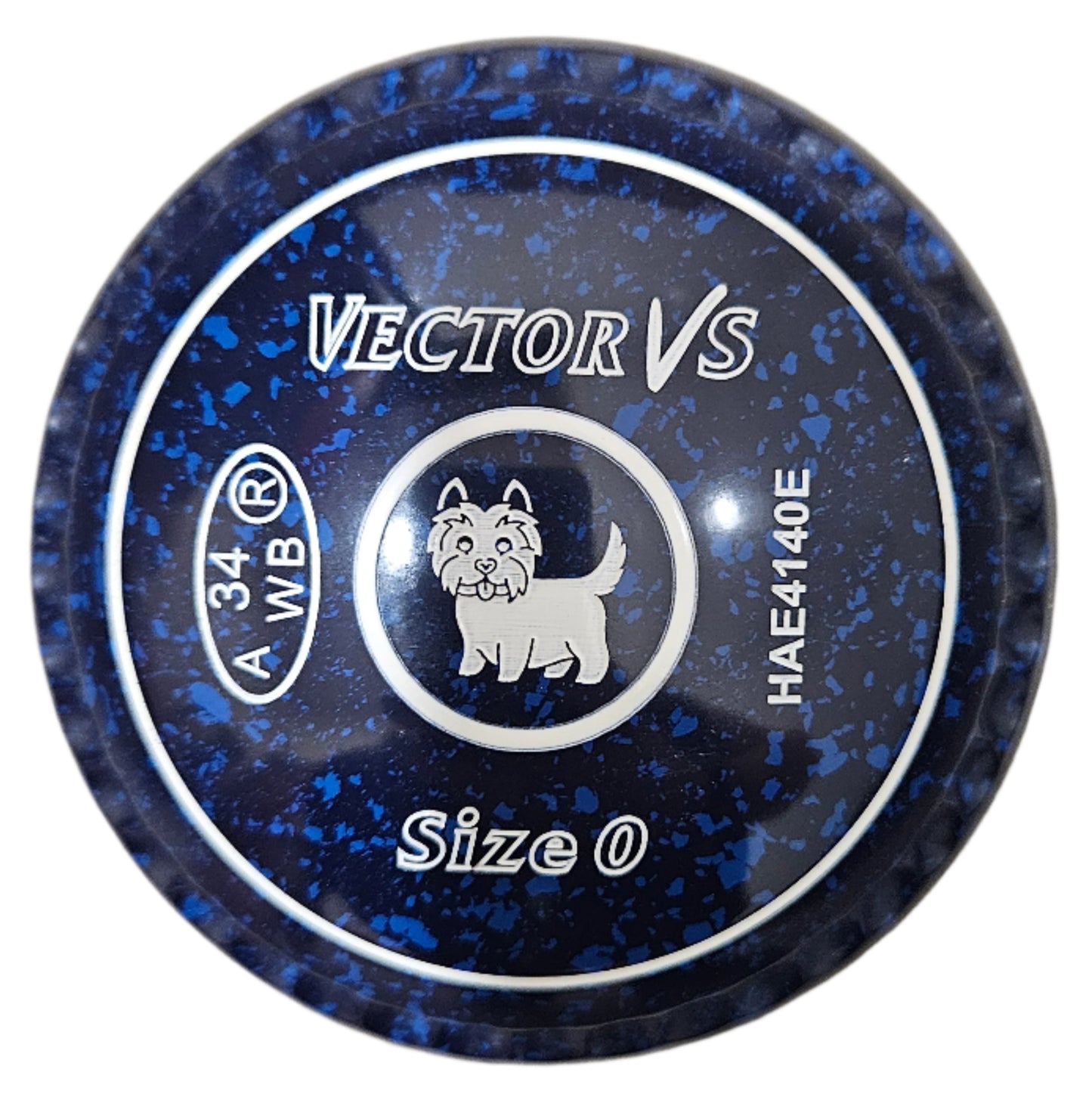Taylor Vector Vs 0H Blue Blue Westie Dog Emblem Xtreme Grip FRONT