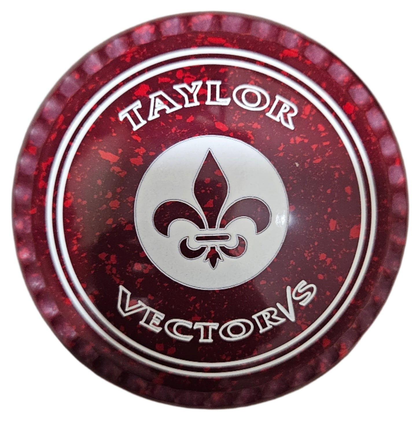Taylor Vector Vs 0H Maroon Red Trefoil Emblem Xtreme Grip REAR