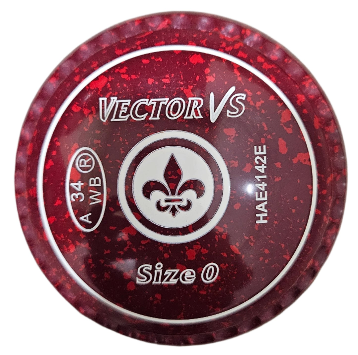 Taylor Vector Vs 0H Maroon Red Trefoil Emblem Xtreme Grip FRONT