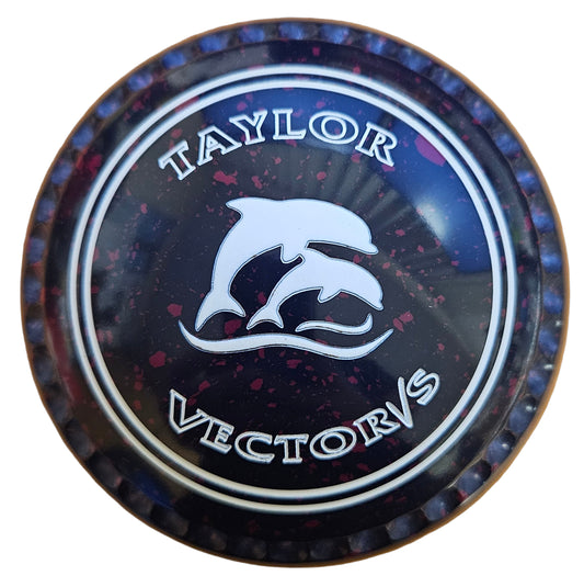 Taylor Vector Vs 1H Dark Blue Magenta Dolphin Emblem Xtreme Grip BACK