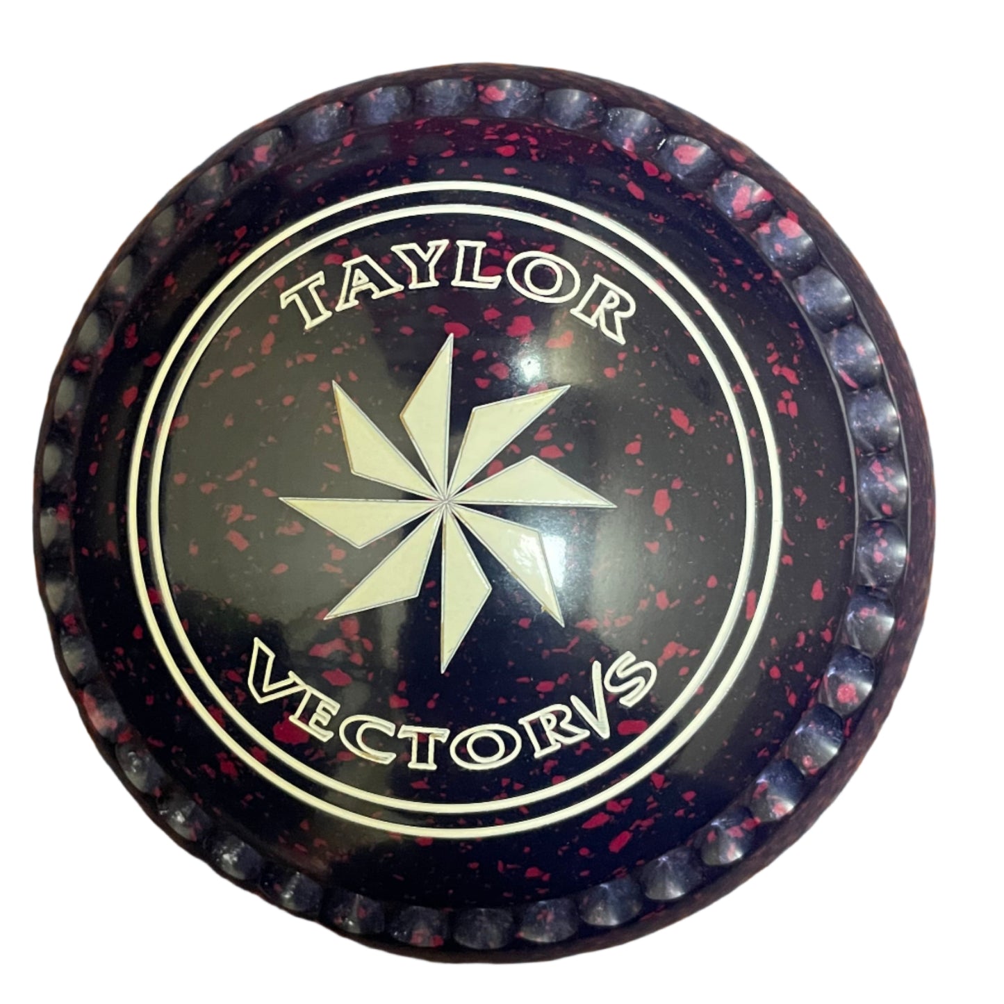 Taylor Vector Vs 3H Dark Blue Magenta Geometric Emblem Xtreme Grip Back