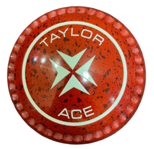 Taylor Ace 3H Cherry Red Geometric Emblem Xtreme Grip