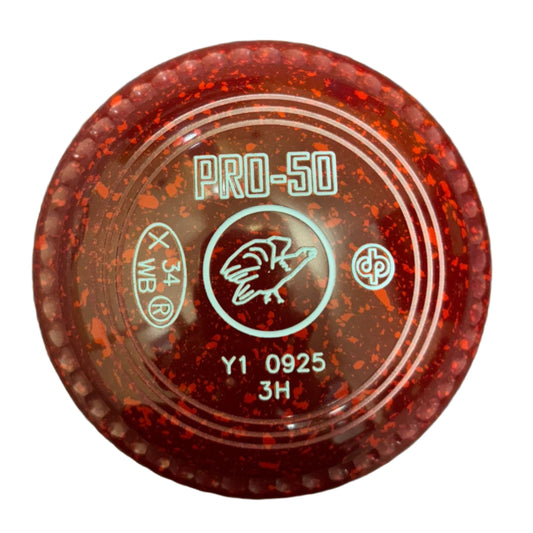 Drakes Pride Pro 50 3H Maroon Red Bird Emblem FRONT