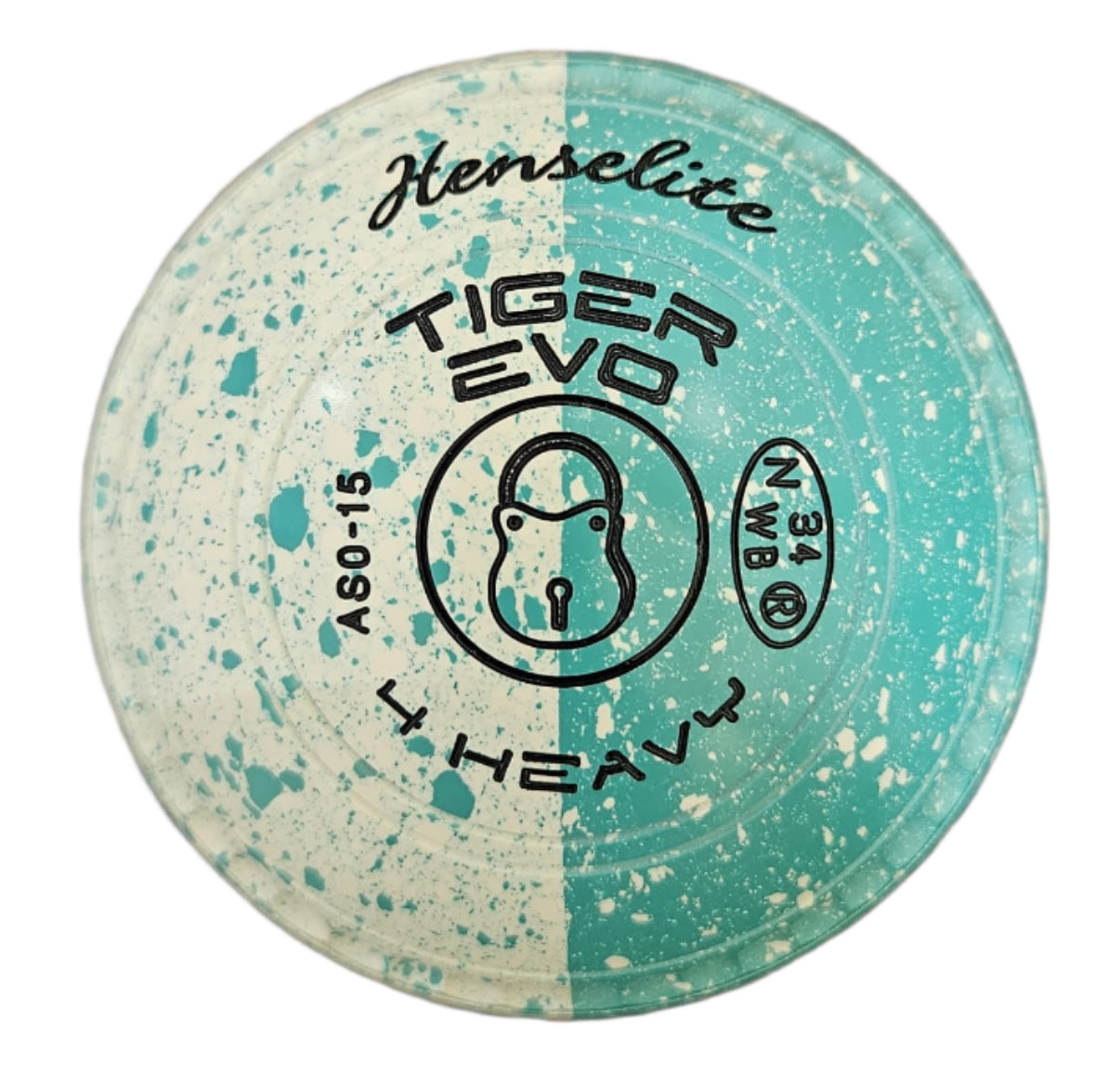 Henselite Tiger Evo 4H Peppermint Duo Limited Edition Bowls