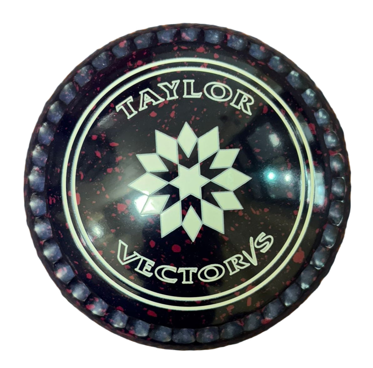 Taylor Vector Vs 00H Dark Blue Magenta Geometric Emblem Xtreme Grip
