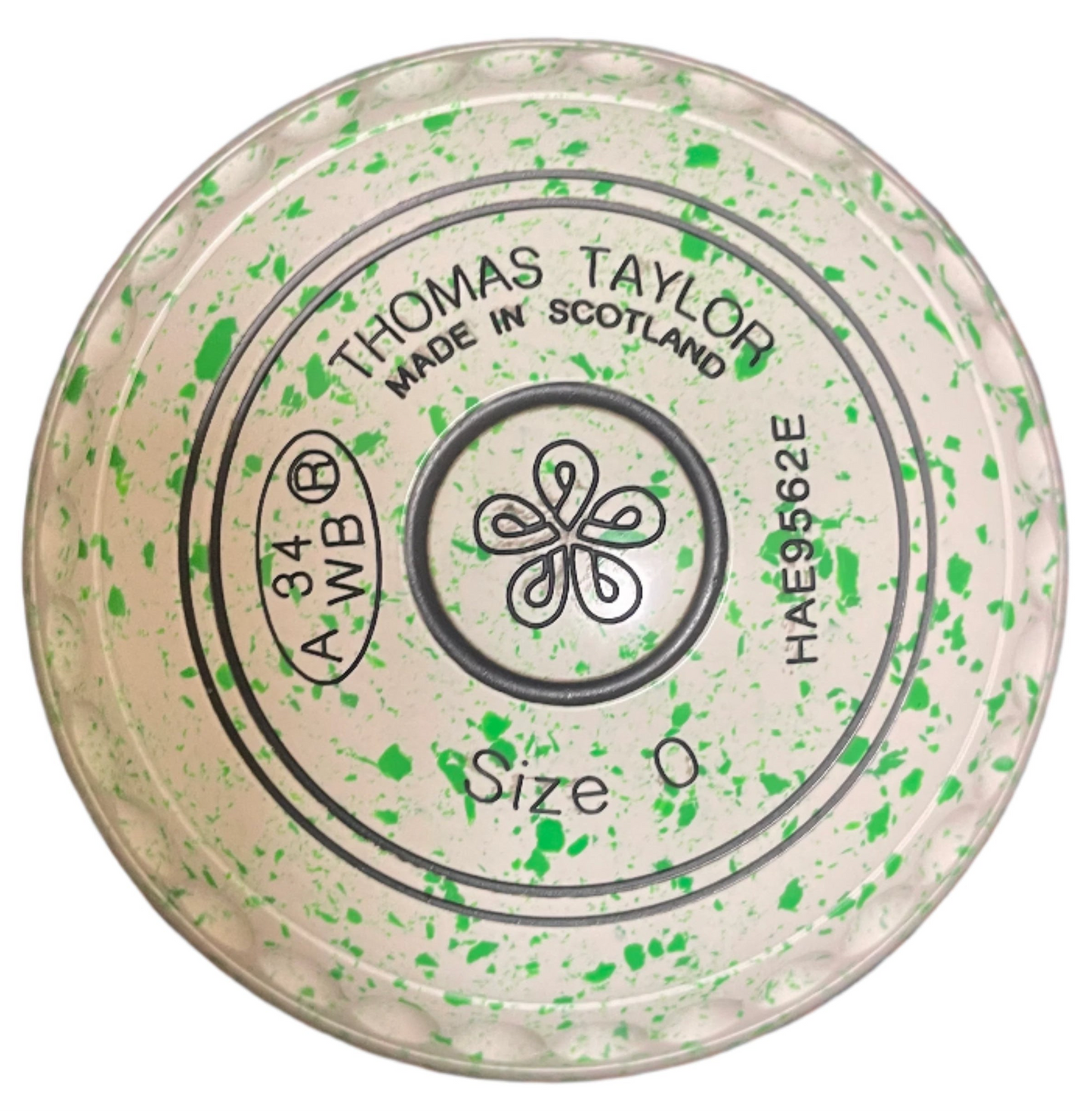 Taylor Ace 0H White Lime Geometric Emblem