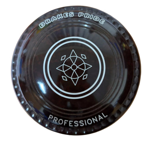 Drakes Pride Pro 50 3H Brown Geometric Emblem REAR