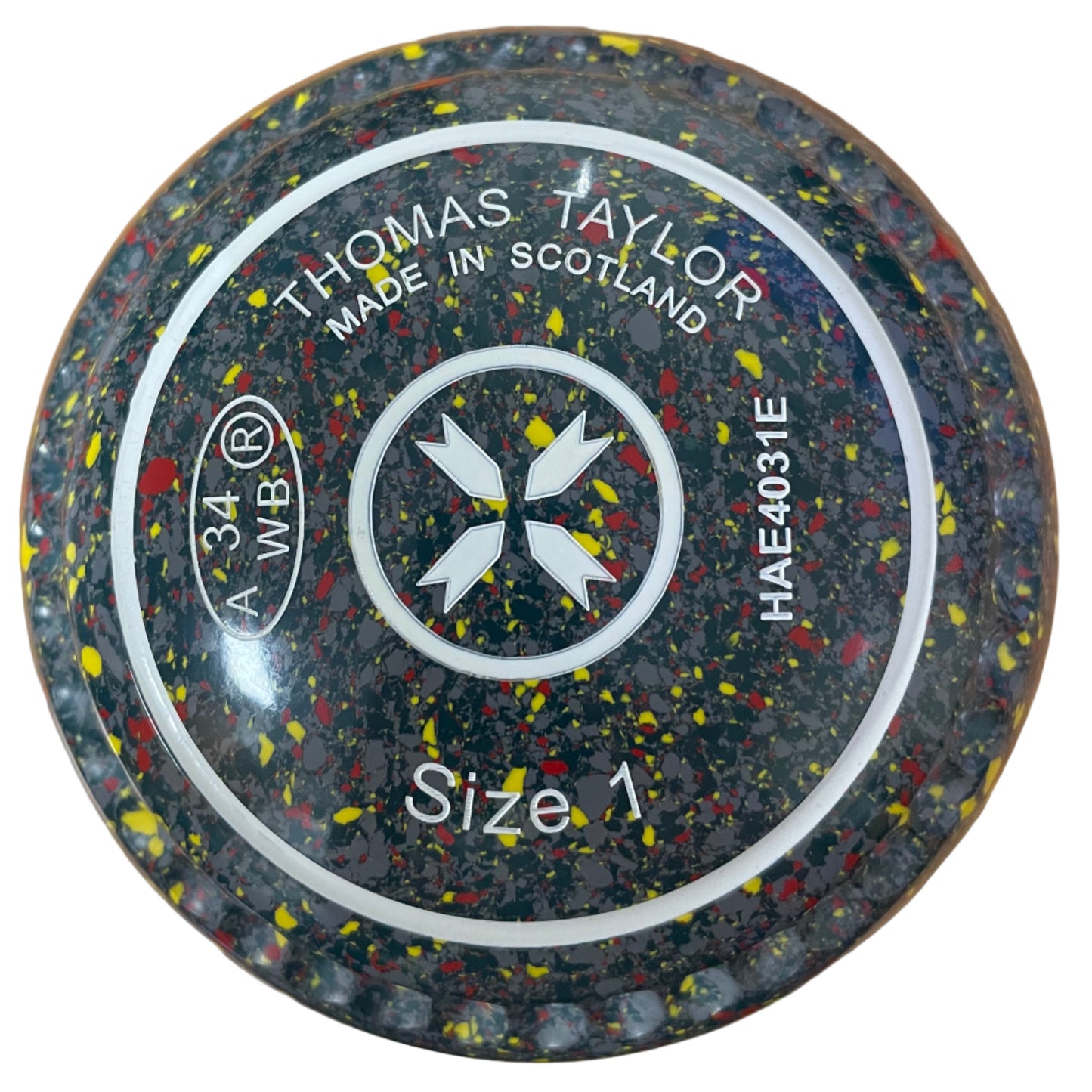 Taylor Ace 1H Moondust Geometric Emblem Xtreme Grip Front