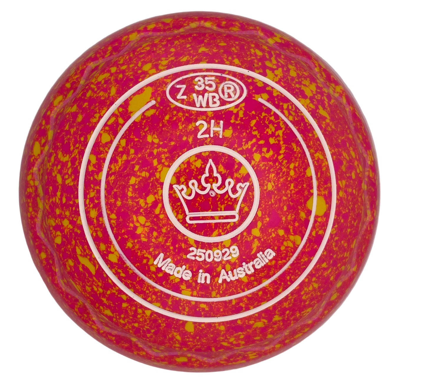 Aero Groove 2H Speckled Tequila Z-Scoop Crown Emblem Back