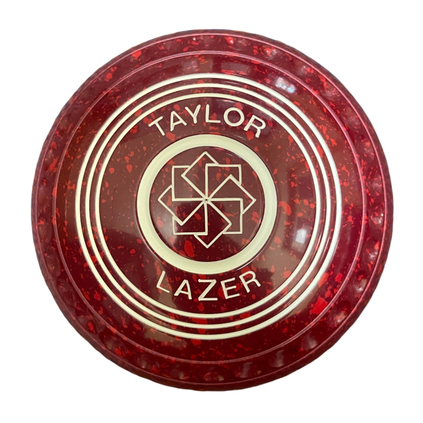 Taylor Lazer 2H Maroon Red Geometric Emblem (R.S)