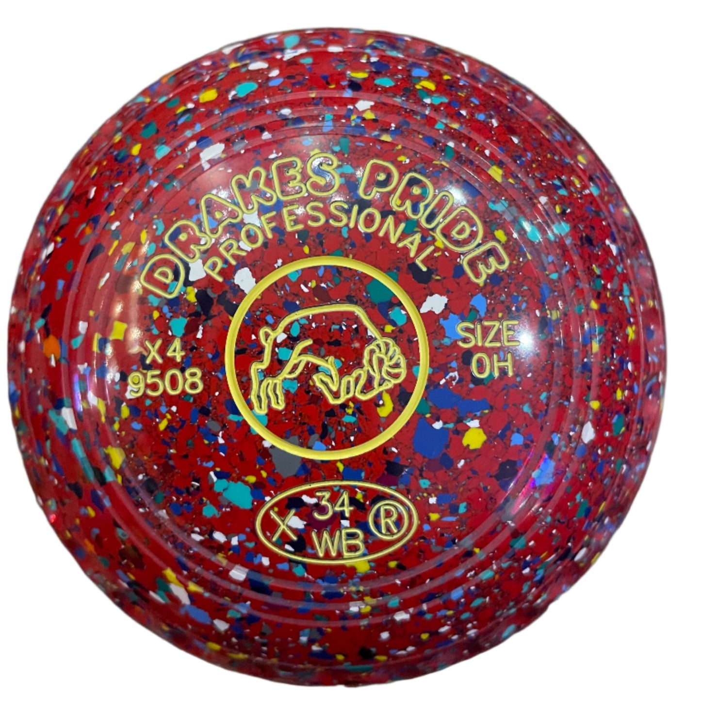 Drakes Pride Professional 0H Red Harlequin Ram Emblem