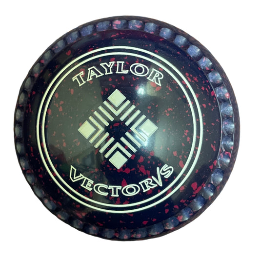 Taylor Vector Vs 3H Dark Blue Magenta Geometric Emblem Xtreme Grip Back