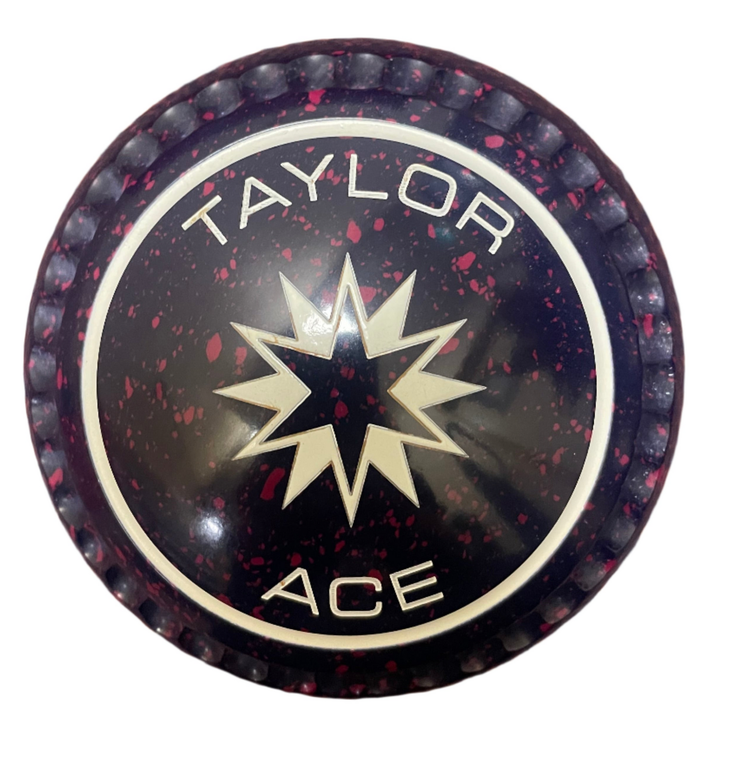 Taylor Ace 00H Dark Blue Magenta Starburst REAR