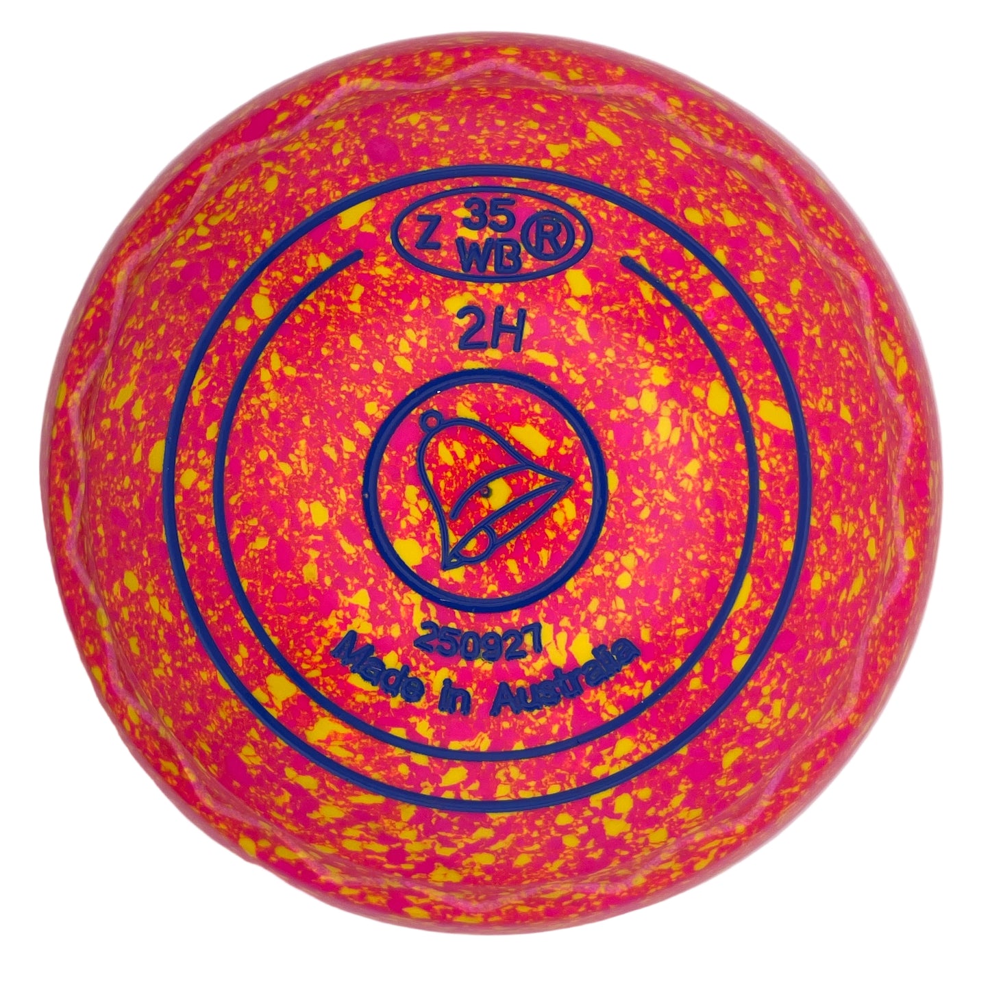 Aero Groove 2H Speckled Tequila Z-Scoop Bell Emblem Back