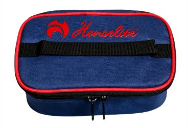Henselite Two Bowl Carry Bag NAVYRED