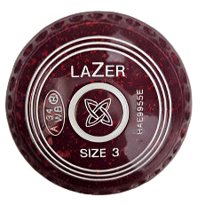Taylor Lazer 3H Maroon Red Geometric Emblem