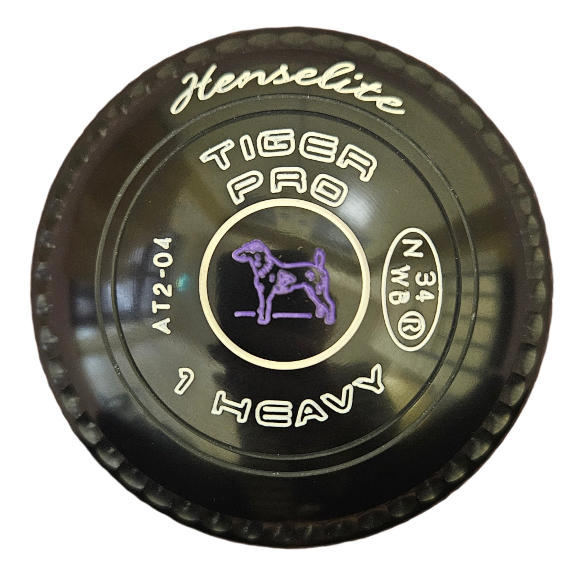 Henselite Tiger Pro 1H Black Dog Emblem FRONT