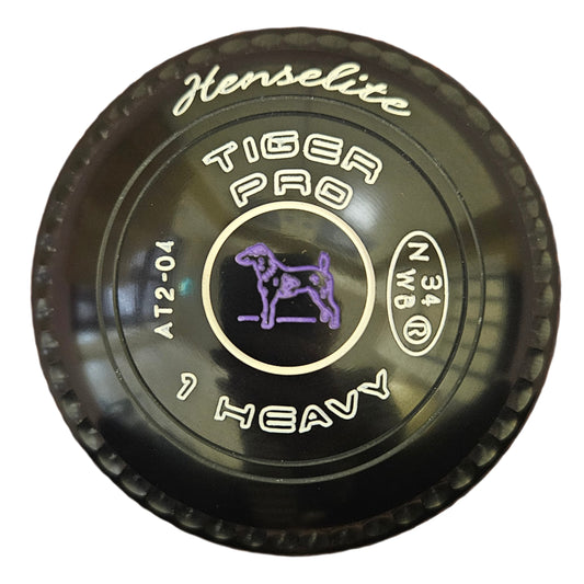 Henselite Tiger Pro 1H Black Dog Emblem FRONT