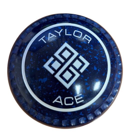 Taylor Ace 3H Blue Bowls with Geometric Emblem