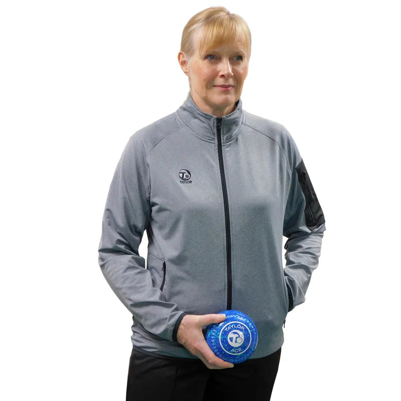 Taylor Ladies Stretch Fleece Jacket – lightweight fleece for women.