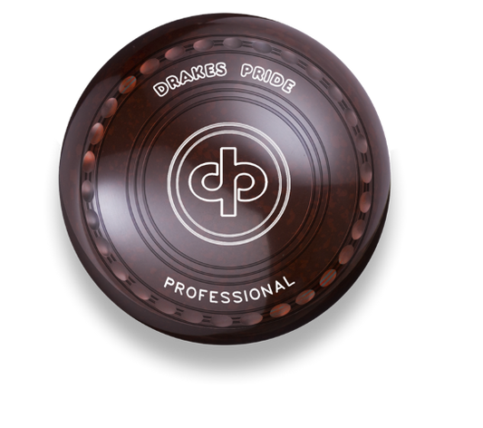 Drakes Pride Professional Black and Brown Bowls Set