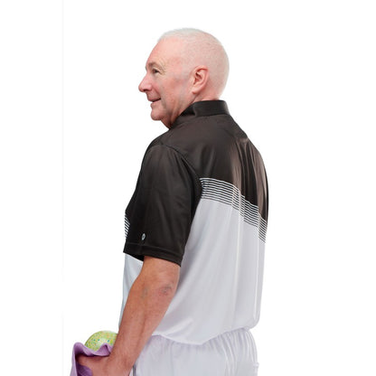Drakes Pride Gents Orion Polo BLACK BACK