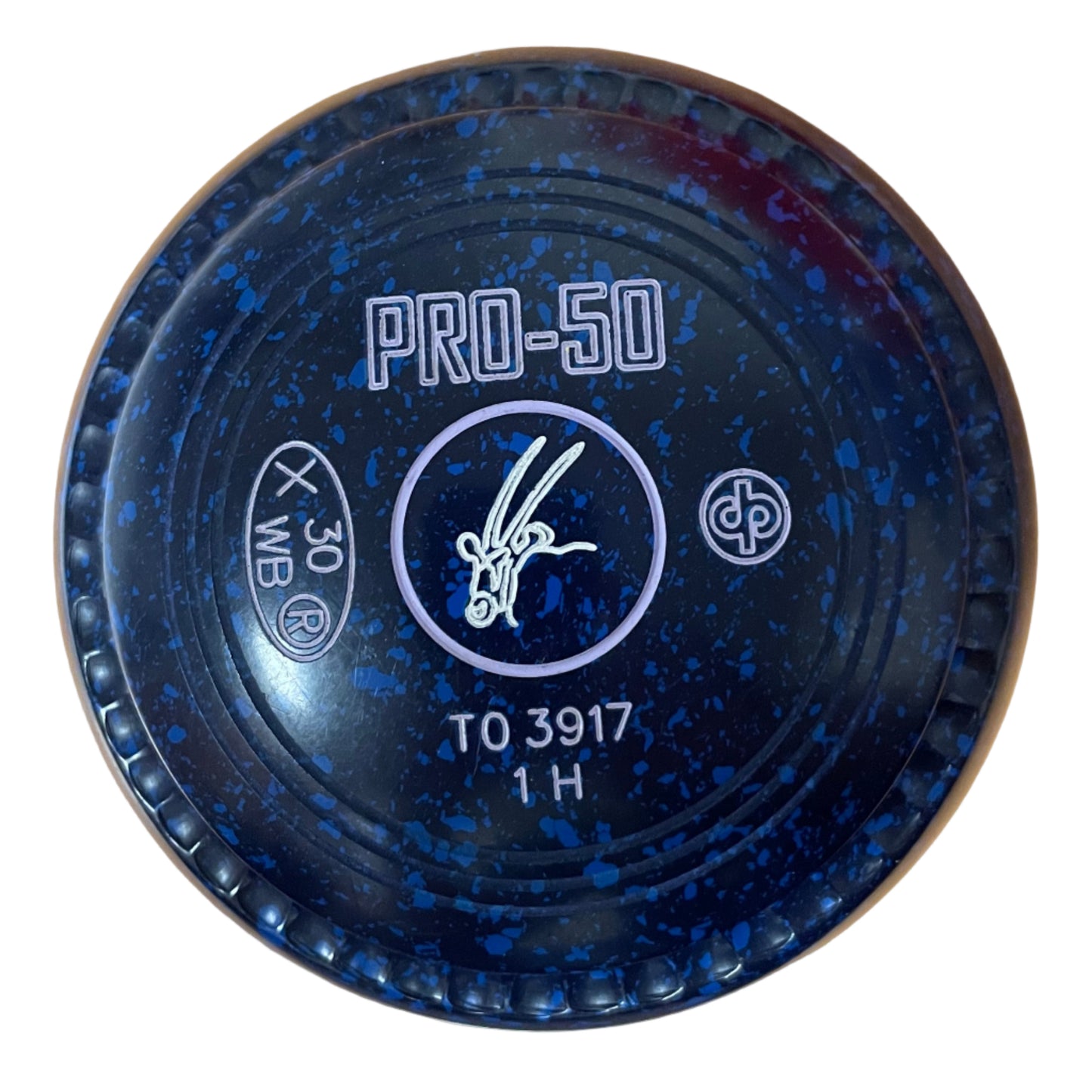 Drakes Pride Pro 50 1H Blue Blue Gazelle Emblem WB30