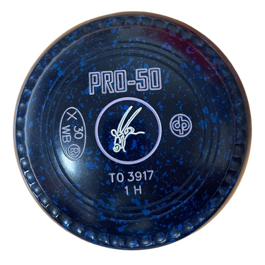 Drakes Pride Pro 50 1H Blue Blue Gazelle Emblem WB30