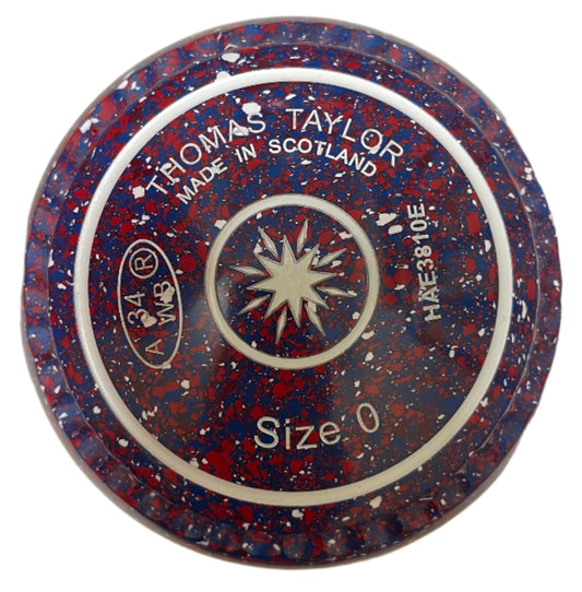 Taylor Ace 0H Red White Blue Geometric Emblem Xtreme Grip 