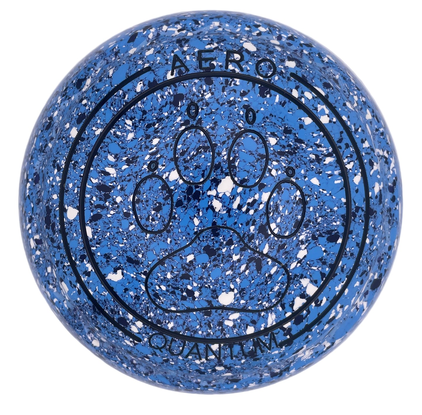 Aero Quantum 3H Speckled Sharks Z-Scoop Paw Print Emblem Front 