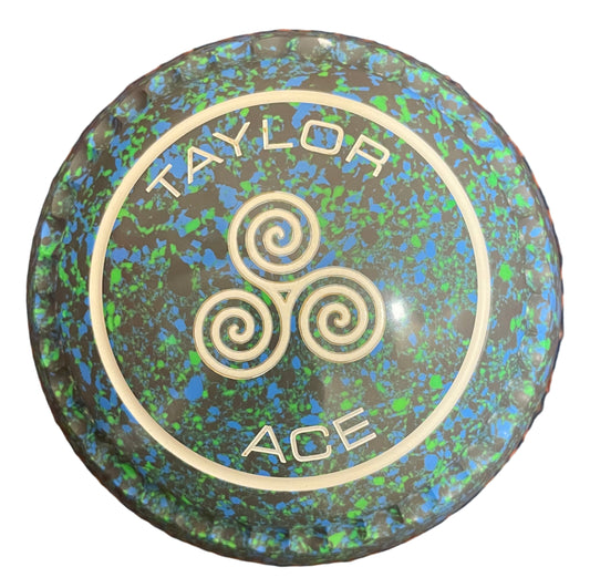 Taylor Ace 3H Iced Lime Geometric Emblem Xtreme Grip  Back 