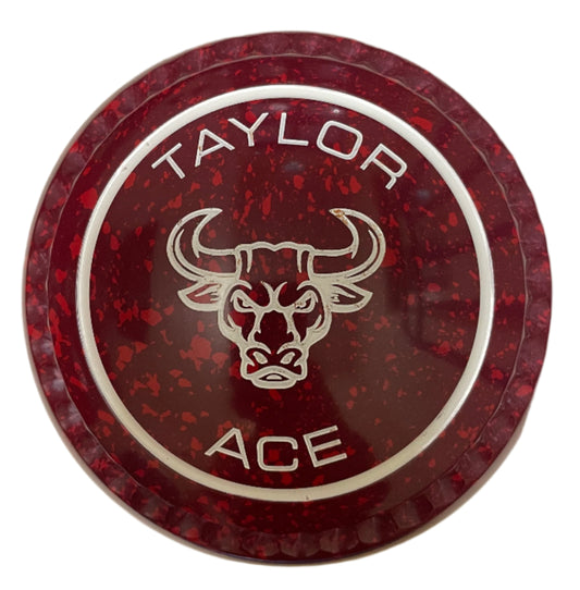 Taylor Ace 2H Maroon Red Bull Emblem Xtreme Grip