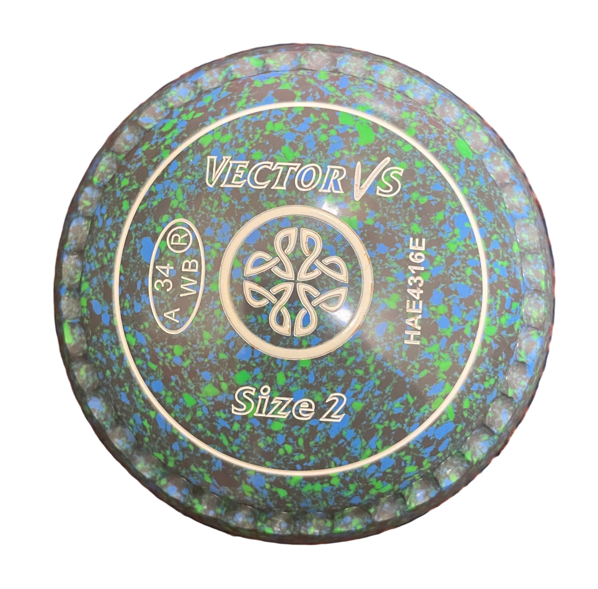 Taylor Vector Vs 2H Iced Lime Geometric Emblem Xtreme Grip Front 