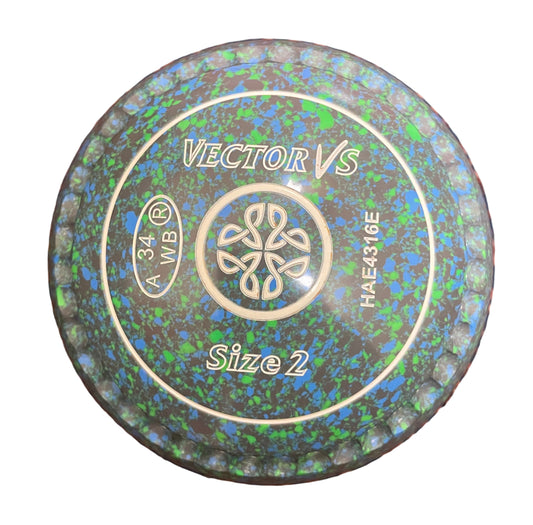 Taylor Vector Vs 2H Iced Lime Geometric Emblem Xtreme Grip Front 