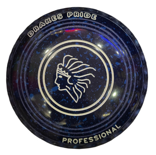 Drakes Pride Professional 0000H Blue Blue Indian Chief Emblem