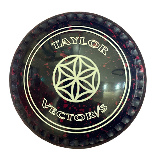 Taylor Vector Vs 0H Dark Blue Magenta Geometric Webb Emblem Xtreme Grip