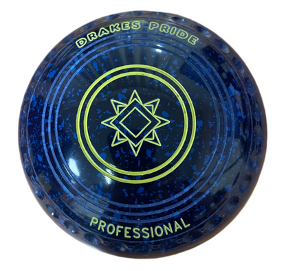 Drakes Pride Professional 1H Blue Blue Geometric Emblem
